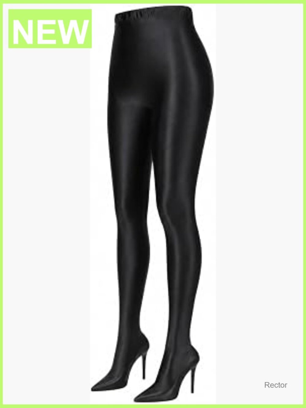 Thigh High Stiletto Stretch Boots Pointed Toe Pull On Legging Boots